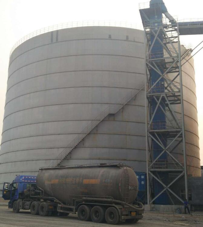 泰山5万吨钢板库