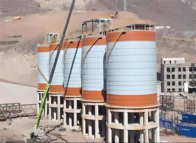 泰山高架钢板仓